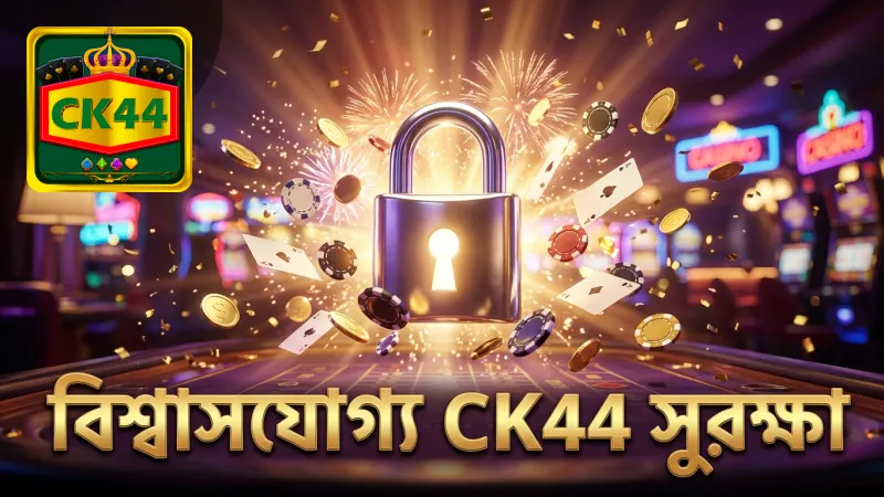 গুগল প্লে ও অ্যাপল স্ট্যান্ডার্ড মেনে CK44 অ্যাপ সুরক্ষা।