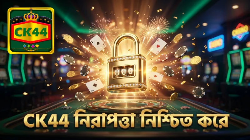 CK44 নিরাপত্তা প্রোটোকল মেনে নিরাপদ ডিপোজিট নিশ্চিত করে