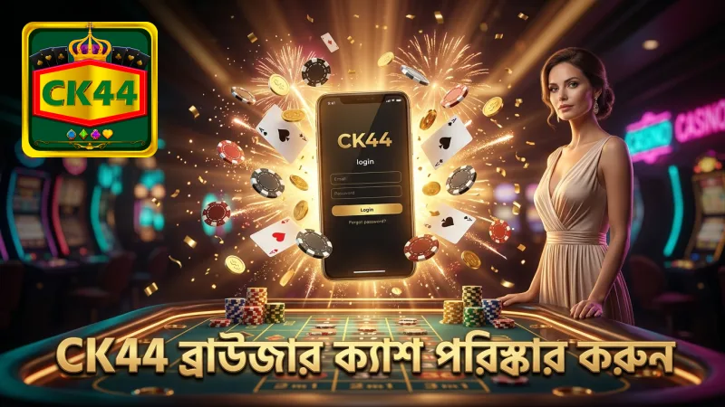 ব্রাউজার ক্যাশ পরিষ্কার করে CK44 লগইন সমস্যা কমান