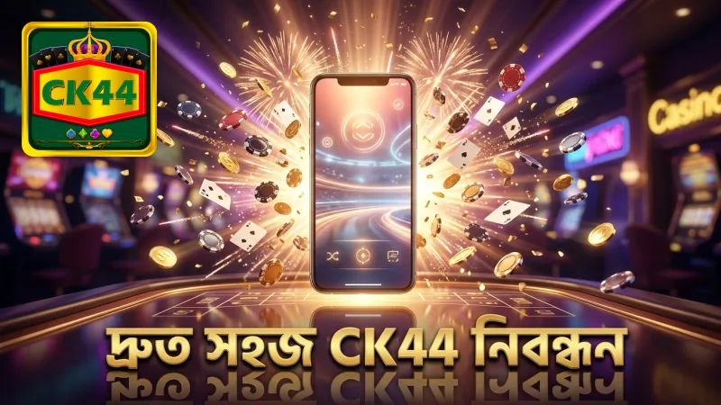 CK44 নিবন্ধনের প্রতিটি ধাপ দ্রুত এবং সহজে সম্পন্ন করা যায়