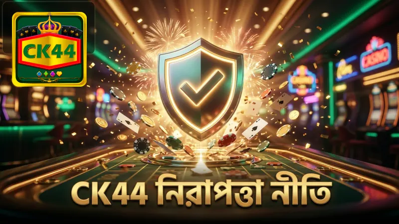 নিরাপত্তা ও দায়িত্বশীল গেমিং নীতিমালা নিশ্চিত করে CK44।