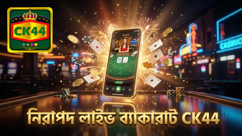 CK44 নিরাপদ লাইভ ব্যাকারাট স্ট্রিমিং ও সুরক্ষিত খেলা নিশ্চিত করে