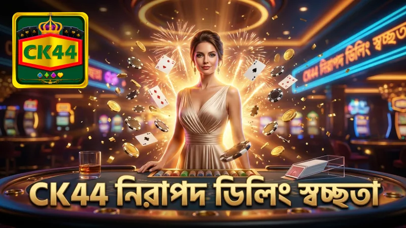 ডিলারের হাত এবং কার্ড ডিলিং স্বচ্ছতা CK44 নিরাপত্তার অংশ