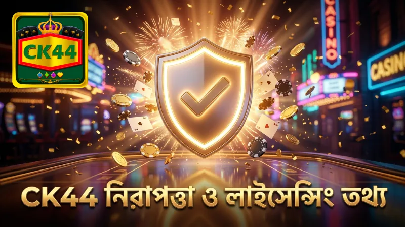CK44 নিরাপত্তা ব্যবস্থা ও লাইসেন্সিং তথ্য যাচাই করুন