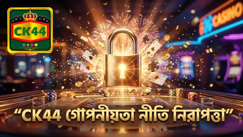 CK44 গোপনীয়তা নীতি ১২৮-বিট এসএসএল এনক্রিপশন ব্যবহার করে।