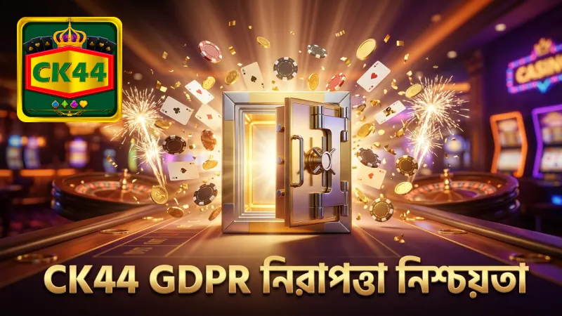 GDPR সামঞ্জস্যপূর্ণ CK44 নিরাপত্তা নীতির ওপর ব্যবহারকারীর আস্থা।