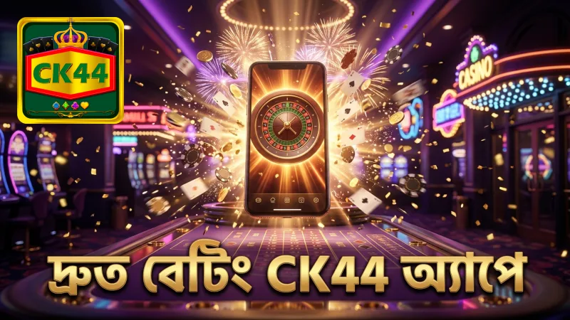 দ্রুত মোবাইল বেটিংয়ের জন্য CK44 প্ল্যাটফর্মের সুবিধা