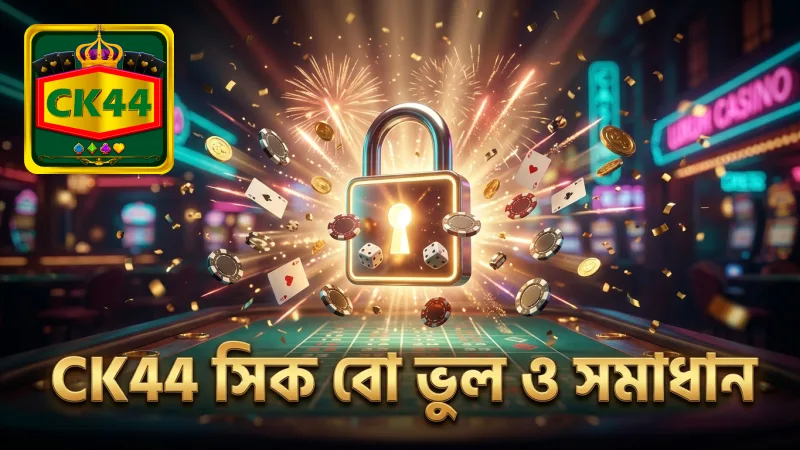 CK44-তে সিক বো ডাইস খেলার সময় সাধারণ ভুল ও তাদের সমাধান।