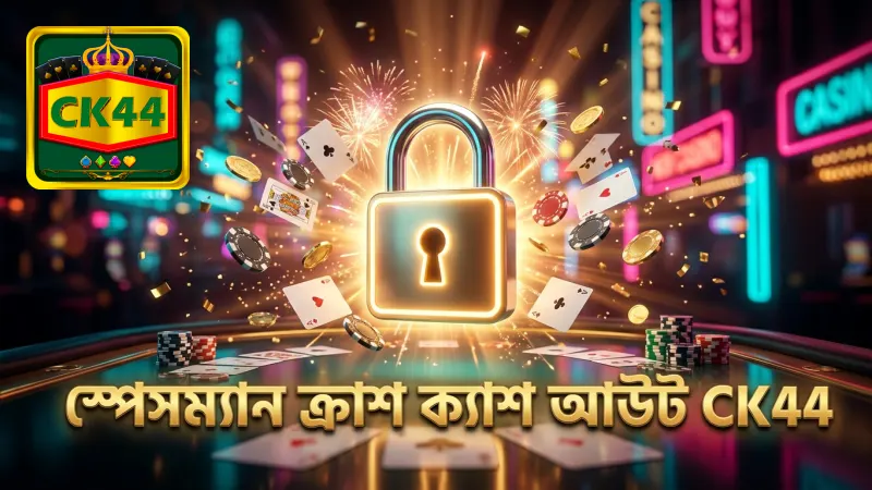 স্পেসম্যান ক্র্যাশ ক্যাশ-আউট ফিচার ঝুঁকি কমায়।