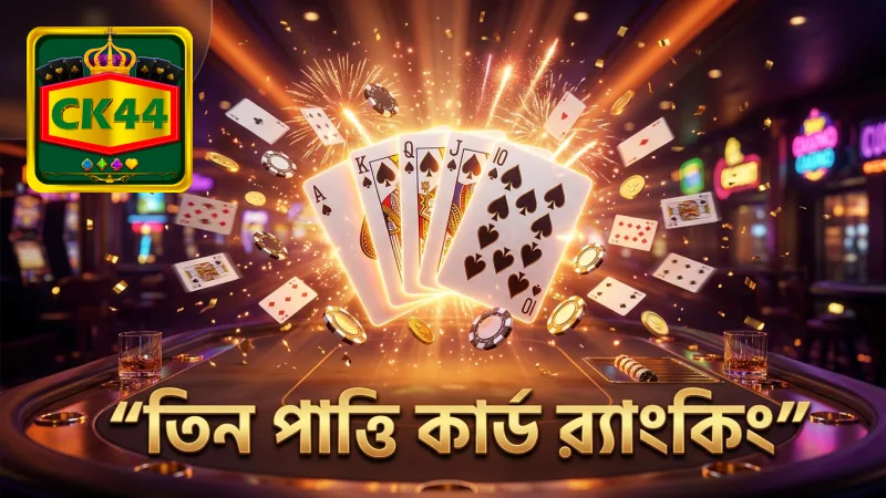 তিন পাত্তি কার্ড র‍্যাংকিং বুঝে দ্রুত সিদ্ধান্ত নিন
