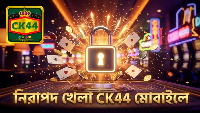 CK44 মোবাইল প্ল্যাটফর্মে নিরাপদ ও সহজ খেলা নিশ্চিত করে