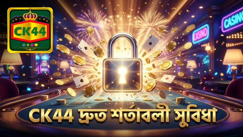 CK44 শর্তাবলী দ্রুত প্রক্রিয়ায় খেলোয়াড়দের সুবিধা দেয়